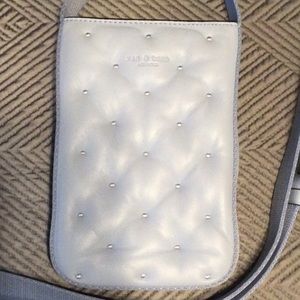 rag & bone blue leather crossbody bag for women